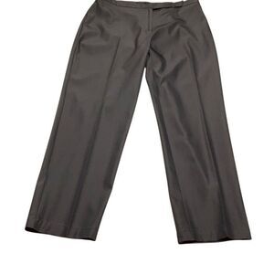 BCBG Max Azria Cigarette Ankle Pants. Charcoal Grey, Size 4. Elegant. Y2K